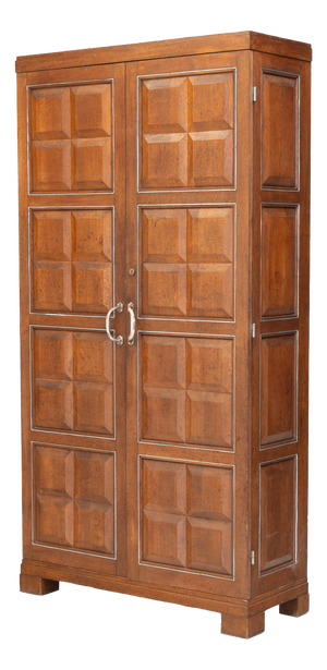Art Deco Oak Cabinet, 1940s