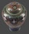Japanese Vintage Japanese Meiji Cloisonné Enamel Floral Covered Jar For Sale - Image 3 of 13