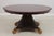 Traditional Vintage Regency Style Mahogany Radial Table For Sale - Image 3 of 18