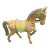 1980s Carved Wood Horse For Sale