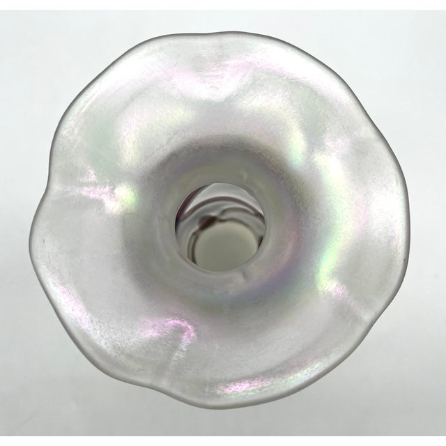 Art Deco Iridescent Vase by Freiherr Von Poschinger, Germany, 1920s For Sale - Image 12 of 15
