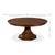 Warm Brown Oak Expanding Dining Table - 85 1/2" For Sale - Image 12 of 13