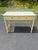 1970s Vintage Thomasville Allegro Yellow Faux Bamboo Writing Desk For Sale - Image 5 of 18
