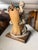 Almond Late 20th Century Giuseppe Armani "Lady With Child" Figurine on a Wooden Base. For Sale - Image 8 of 10