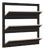 80×80-3 Fläpps Shoe Shelf in Black from Ambivalenz For Sale