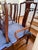 Set of 8 Vintage Rosewood Dining Chairs With Blue Seats For Sale - Image 16 of 18