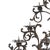 Large Wrought Iron 15-Flame Wall Candleholder, 1700s For Sale - Image 5 of 7