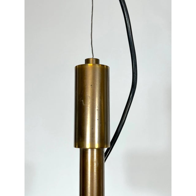 Mid-Century Brass Pendant Light from Stilnovo, 1950s For Sale - Image 6 of 14