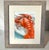 This Original Impressionist Crayfish Oil Paining on a Plate, which measures approximately 5″ x 8″ unframed, is a bold,...