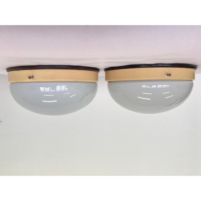 Bakelite Bauhaus Wall Lamps, 1940s, Set of 2 For Sale - Image 6 of 9