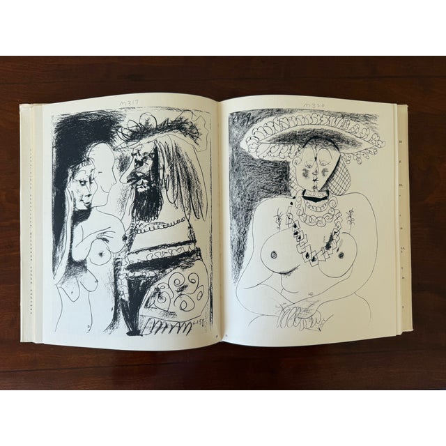 First Edition 1960s Hardcover "Picasso: Recent Etchings, Lithographs, and Linoleum Cuts" Book For Sale - Image 10 of 17
