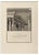 Filippo de Grado, Temple with Sphinx, Etching, 18th Century For Sale