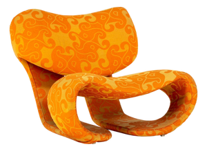 1970s Scultura 190 Lounge Chair by Vittorio Introini for Saporiti