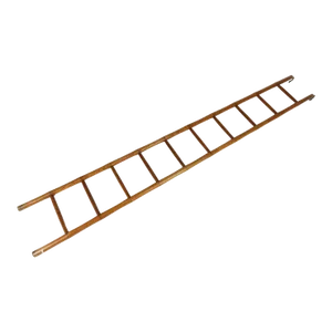 Late 19th Century English Victorian Period Faux Bamboo Ladder