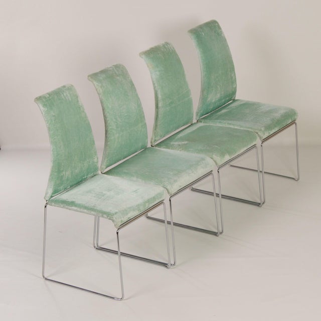 2000 - 2009 Magnolia Dining Chairs by Kazuhide Takahama for Dino Gavina, 2000s, Set of 4 For Sale - Image 5 of 16