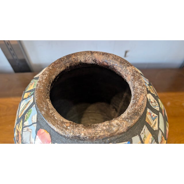 1970s Stunning Memory Vase Pottery For Sale - Image 13 of 13