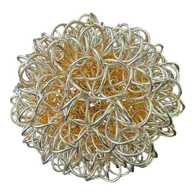 Vintage Mixed Wire Sphere For Sale
