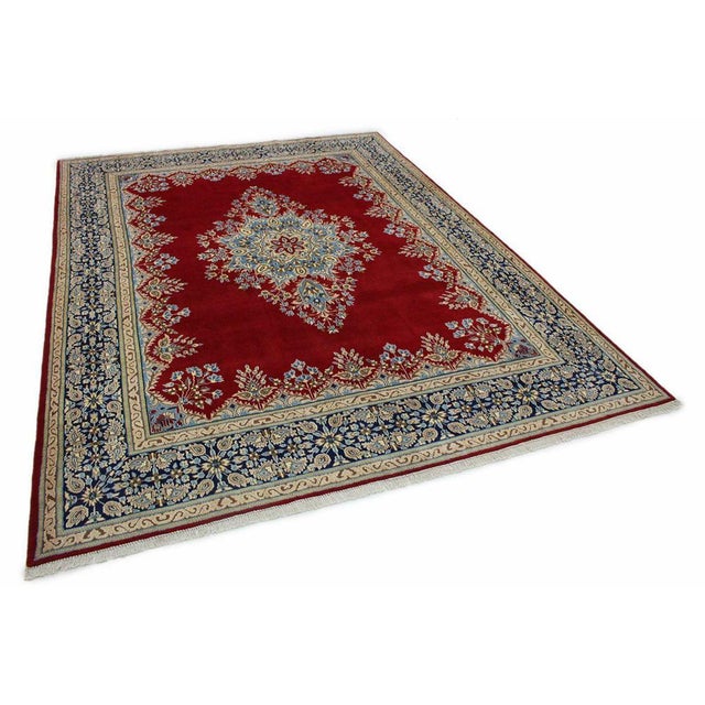 Middle Eastern Hand-Knotted Rug For Sale - Image 3 of 7
