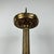 Metal Antique Gothic Bronze Religious Candlestick, 1890s For Sale - Image 7 of 10
