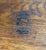 1910s Limbert Mission Oak Oval Library Table With Cut Outs Arts & Crafts For Sale - Image 9 of 12