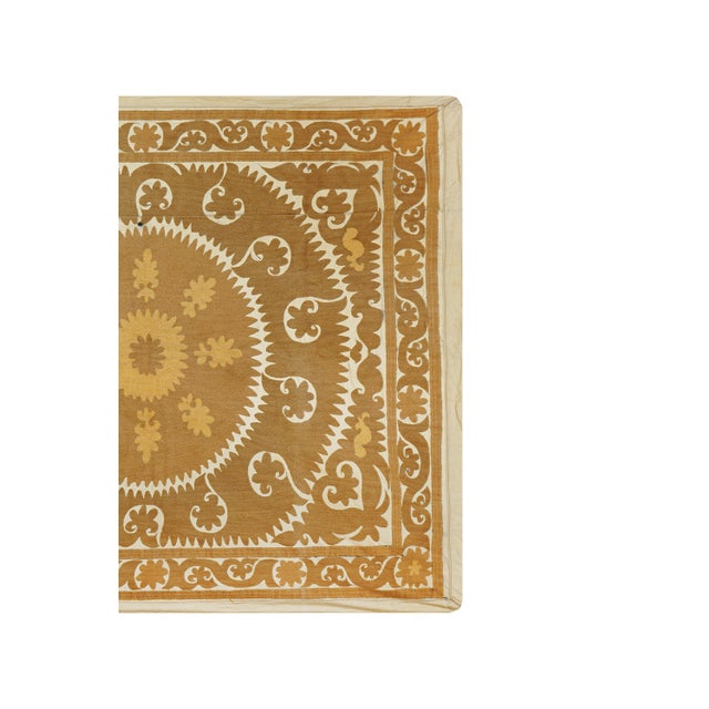 1960s Suzani From Samarkand Uzbekistan - Wall Decor For Sale - Image 5 of 10
