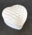 Vintage Sybil Connolly for Tiffany & Co. White Porcelain Basketweave Heart-Shaped Trinket Box. For Sale - Image 13 of 13