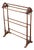 Antique Victorian Mahogany Towel Rail Stand, 1870 For Sale