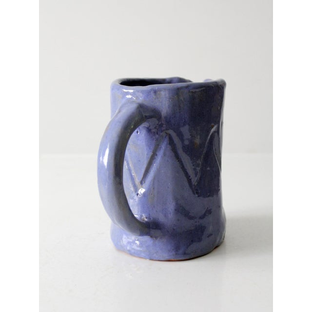 Vintage Studio Pottery Pitcher For Sale - Image 9 of 9