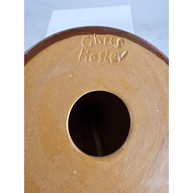 Danish Ceramic Table Lamp by Chris Haslev, 1960s For Sale - Image 9 of 13