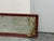 Glass Asian-Inspired Red + Gilt Botanical Wall Mirror, Vintage For Sale - Image 7 of 12
