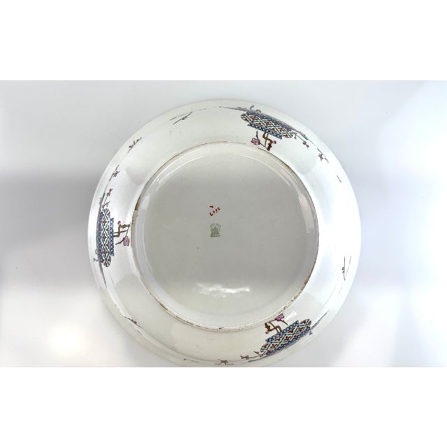 Late 19th Century Antique Copeland Spode Porcelain Decorative Bowl – Hand-Painted Floral For Sale - Image 12 of 13