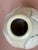 1900 - 1909 Arts & Crafts Hampshire Experimental White / Black Art Pottery Vase For Sale - Image 5 of 7
