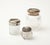 Set of 3 19th C. Cut Glass and Silver Dressing Jars For Sale - Image 9 of 10