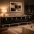 1970s Hollywood Regency Black Credenza in the Style of Tommi Parzinger, Chrome For Sale - Image 11 of 12