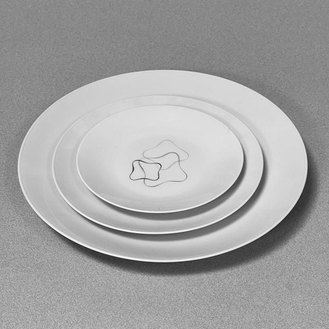 Rosenthal Rosenthal Form 2000 "Linear" Dinnerware Set by Raymond Loewy (54 Pieces) For Sale - Image 4 of 12