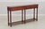 Mahogany 2 Drawer Marble Top Console Table For Sale - Image 17 of 17