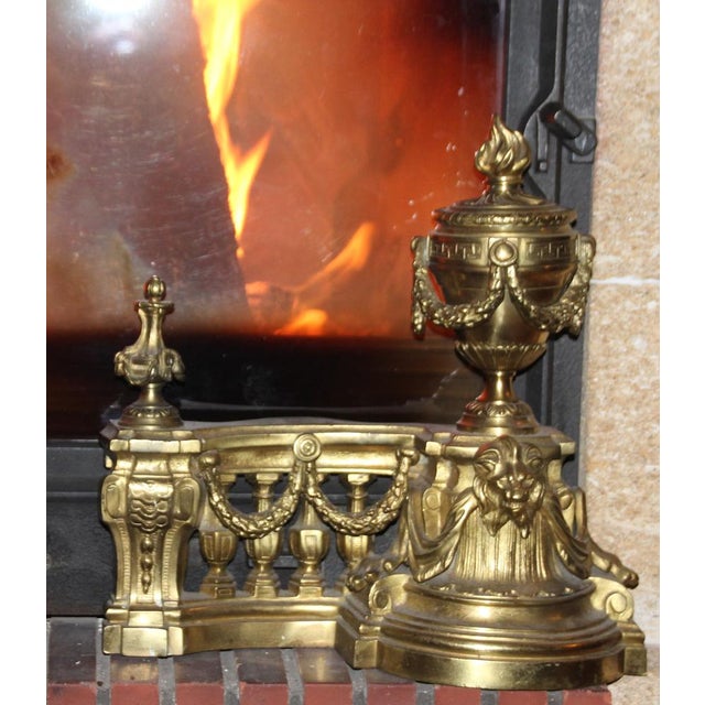 Bronze Fireplace Tool Set, Set of 8 For Sale - Image 5 of 18