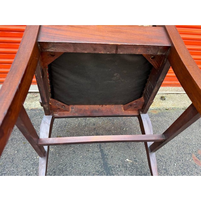 Early 20th Century Antique Federal Style Fiddle Back Chippendale Style Dining Chairs . Set of 4 For Sale - Image 16 of 17