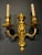A pair of circa 1920’s Caldwell neoclassic gilt bronze sconces with 2 lights