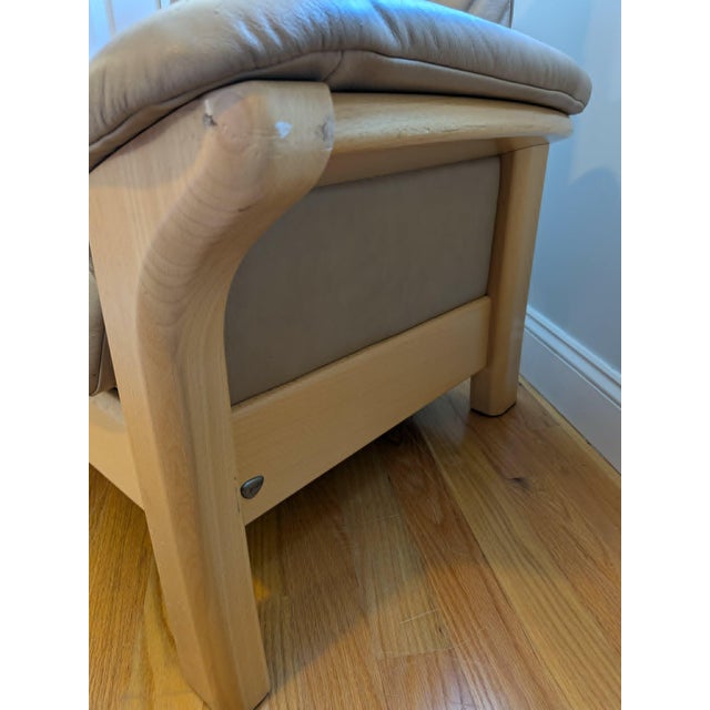 Ekornes Stressless Buckingham Lowback Chair For Sale - Image 9 of 11