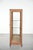 1920s Antique Dutch Oak Display Cabinet with 2 Doors, Glass Shelves and Mirrored Back For Sale - Image 5 of 16