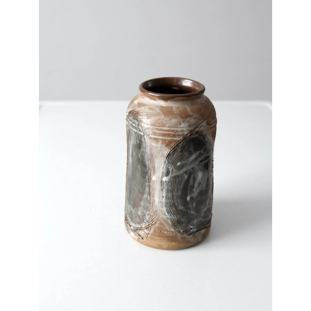 Vintage Sauer Studio Pottery Vase For Sale - Image 9 of 12