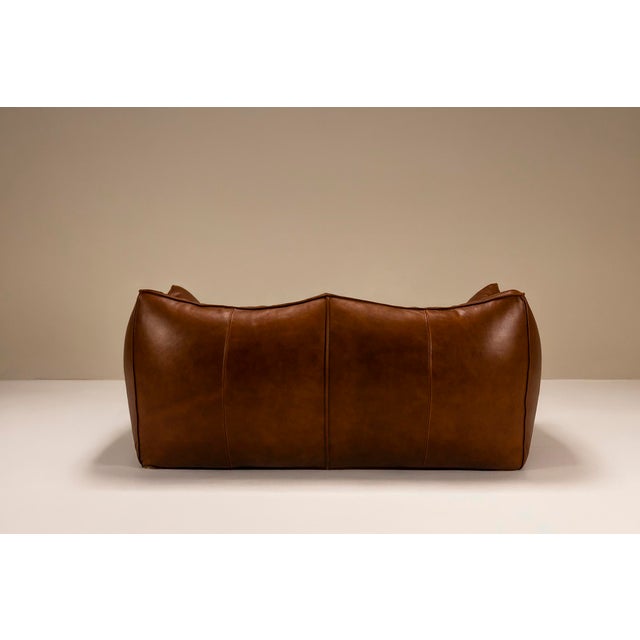 Two-Seater Sofa in Leather by Mario Bellini for B&B Italia For Sale - Image 5 of 13