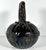 19th Century Antique Lady of Guadalupe Holy Water Pottery Jug For Sale - Image 5 of 10
