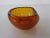 Amber Sommerso Murano Glass Ashtray, Italy, 1960s For Sale - Image 11 of 16