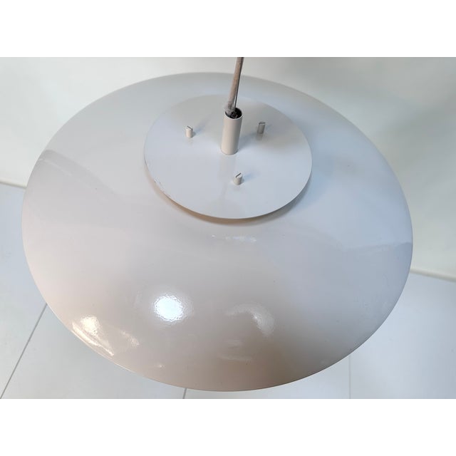 Large Modern Danish Hanging Lamp with Spherical Aluminum Lampshade, 1980s For Sale - Image 13 of 18