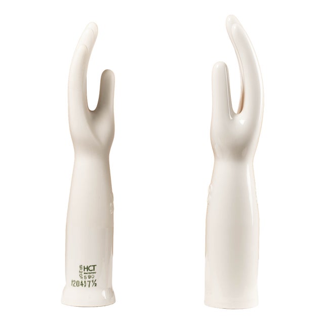 Sculptural Hands from Rosenthal Technik, Germany, 1980s, Set of 2 For Sale