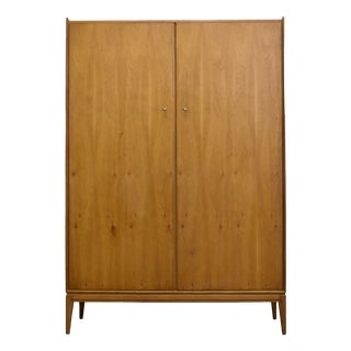 Mid-Century Modern Wardrobe in Teak and Veneer from McIntosh, 1960s For Sale