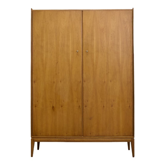 Mid-Century Modern Wardrobe in Teak and Veneer from McIntosh, 1960s For Sale