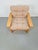 Wood Vintage Brutalist Armchair in Pine and Fabric, 1970s For Sale - Image 7 of 9